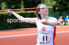 Girls Under-15s Javelin, 2022 Northern Inter Counties U17s and U15s Track and Field, York, Thursday, June 2nd. Photo: David T. Hewitson/Sports for All Pics